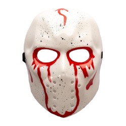 Carnival Toys - Maschera hockey insanguinata in plastica, 10400