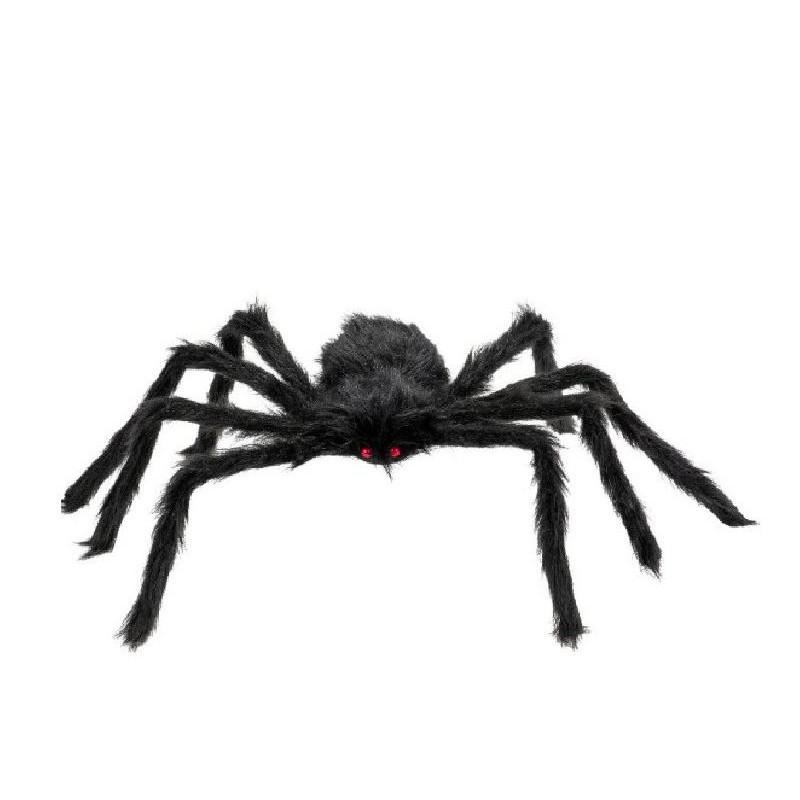 Carnival Toys - Ragno nero peloso diam.cm.60 ca., 19708
