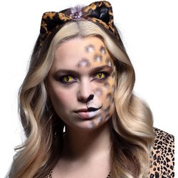 Boland - Lenti a contatto WILD CAT con motivo colorato, 2 pezzi, lenti settimanali senza prescrizione, 40119