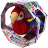 YesToys Happy Cocorito Rosso o Rosa – Peluche parlante interattivo con suoni, canzoni e ali che si muovono – Pappagallo peluche