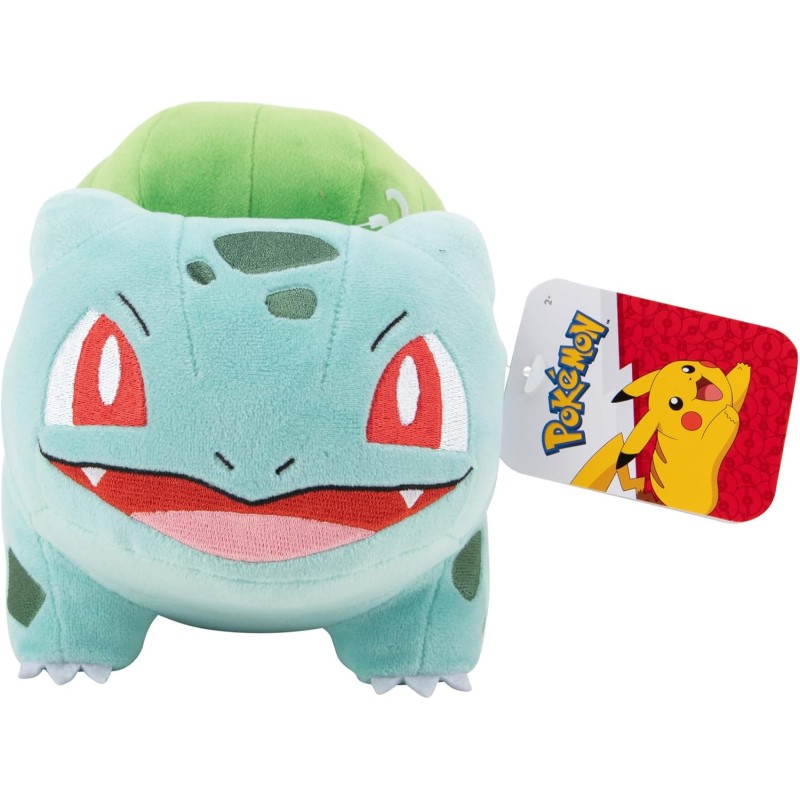 Rei Toys - Pokémon Plush Peluche Bulbasaur 20 cm (EN), PK112000