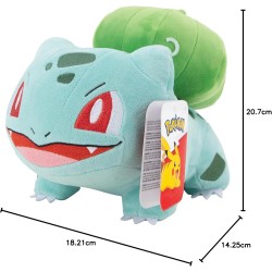 Rei Toys - Pokémon Plush Peluche Bulbasaur 20 cm (EN), PK112000