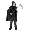 Carnival Toys - Set scheletro bimbo (mantello, maschera, guanti, falce), 03629