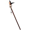 Carnival Toys - Scettro woodoo con teschio l.cm.80 ca., 19215