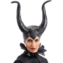 Carnival Toys - Copricapo strega malefica in fingomma h.cm 40 ca., 03713