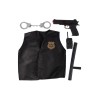 Carnival Toys - Set Swat (giacca, pistola, radiolina, manganello, manette), 03621