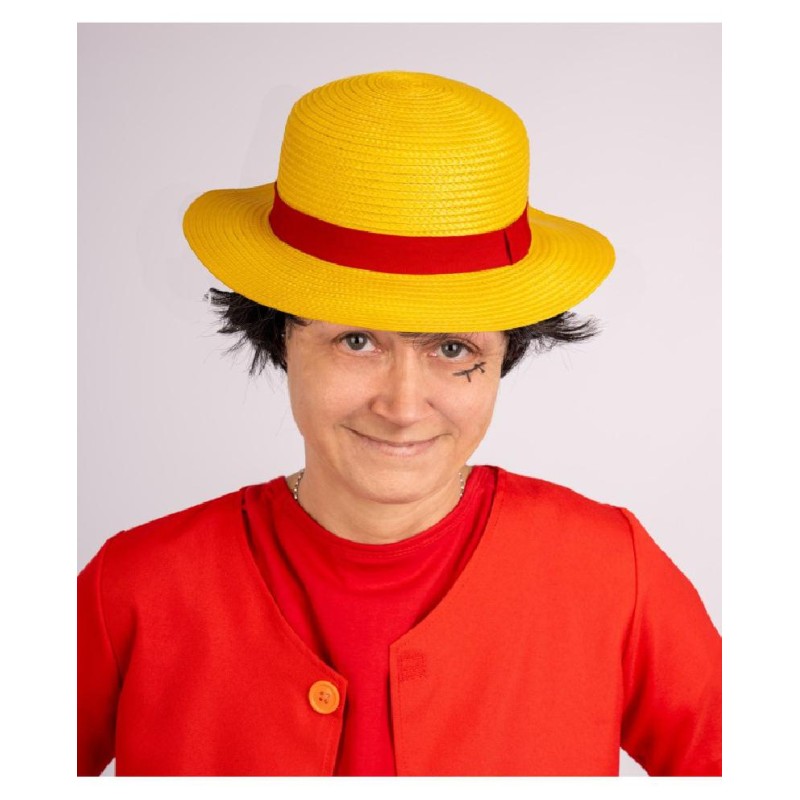 Carnival Toys - Cappello giallo con banda rossa Tg.55/56, 03669