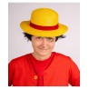 Carnival Toys - Cappello giallo con banda rossa Tg.55/56, 03669