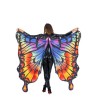 Carnival Toys - Ali farfalla adulto in tessuto multicolor h.cm.145x85 ca., 13491