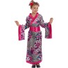 Carnival Toys - Costume Giapponesina Taglia Unica (V-VI) in Busta C/Gancio Party, Multicolore, 68147
