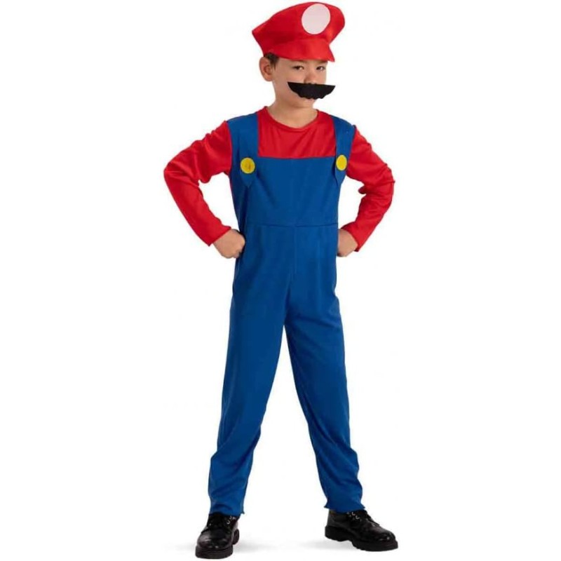 Carnival Toys- Costume meccanico Tg.VI (8/9 anni ca), 68819