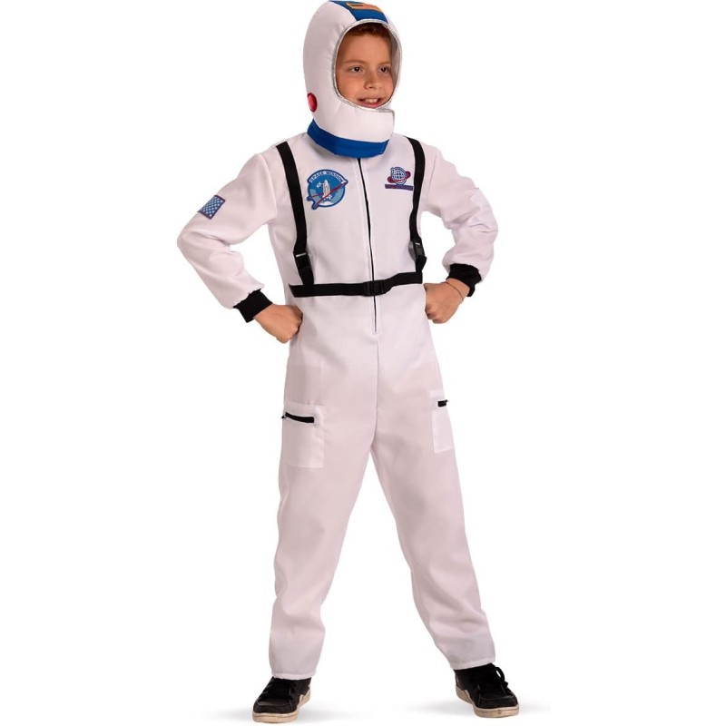 Carnival Toys - Costume tuta astronauta Tg.V (6/7 anni ca), 68871