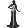 Carnival Toys - Costume scheletro sexy TU, 82202