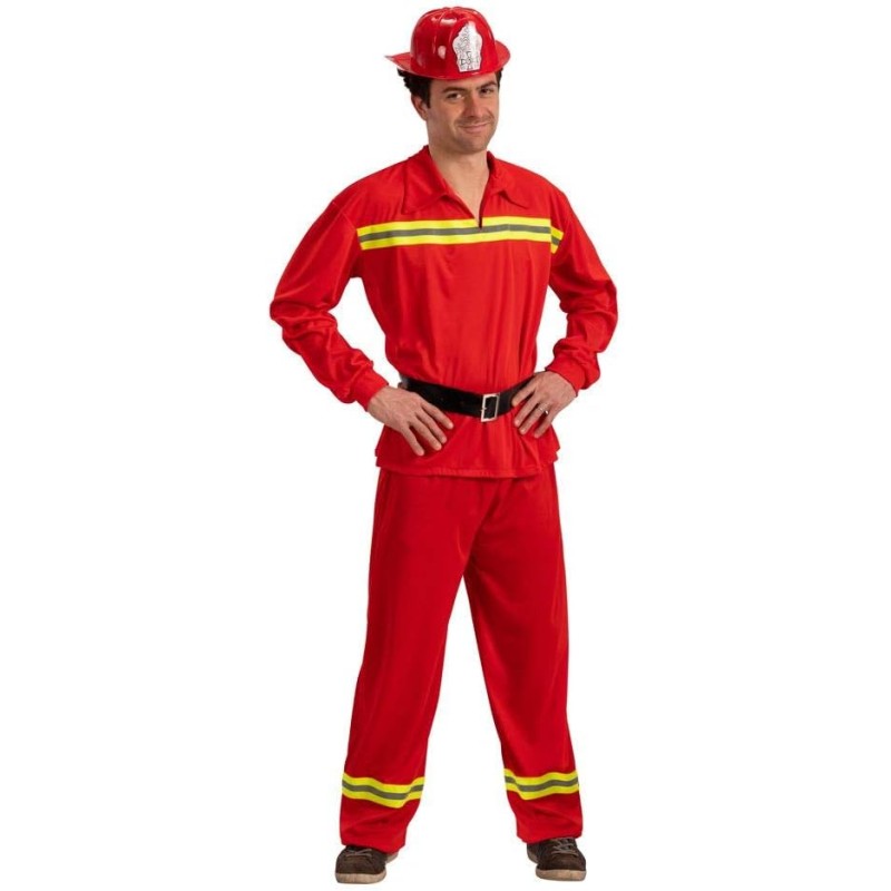 Carnival Toys - Costume pompiere T.U.(M/L), 83064
