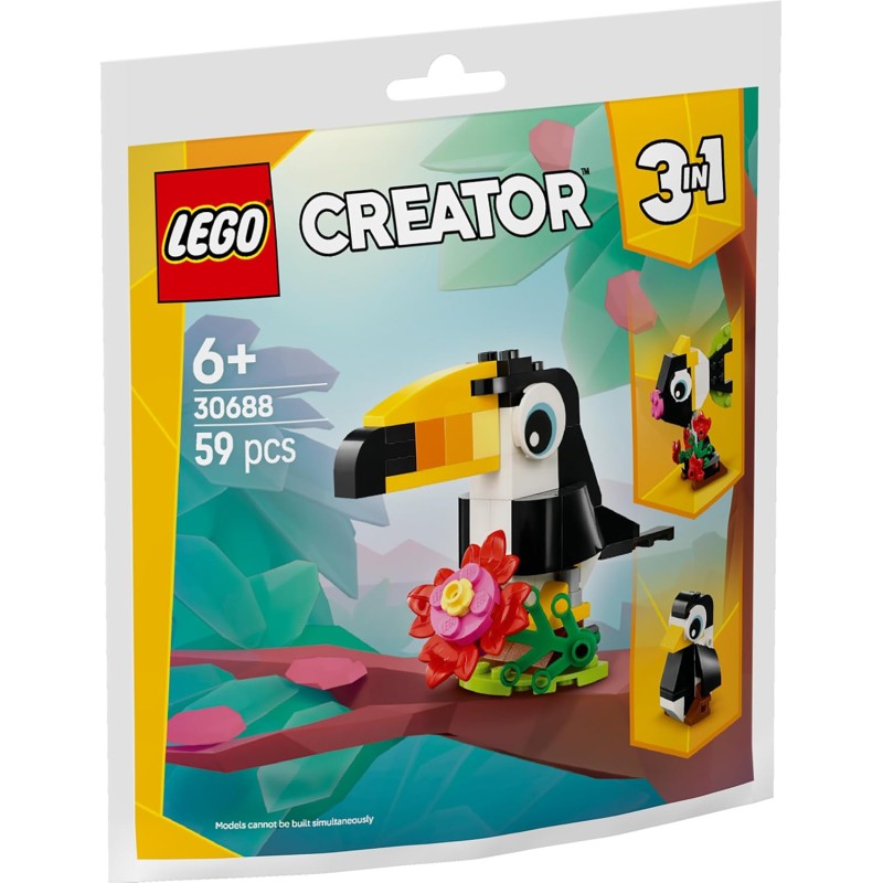 LEGO 30688 Creator 3 in 1 Tucano Tropicale