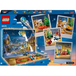 LEGO 60475 City Calendario dell Avvento 2025 per Bambini e Bambine da 5 Anni - Gioco per il Conto alla Rovescia di Natale con 2