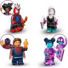 LEGO 71050 Minifigures Spider-Man: Across the Spider-Verse Giocattolo - Scatola con 1 di 12 Personaggi da Collezione Casuali co
