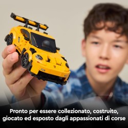 LEGO 77239 Speed Champions Super Car Porsche 911 GT3 RS - Modellino di Auto con Minifigure del Pilota - Macchina Giocattolo per