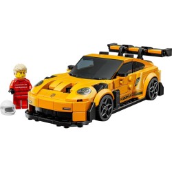 LEGO 77239 Speed Champions Super Car Porsche 911 GT3 RS - Modellino di Auto con Minifigure del Pilota - Macchina Giocattolo per