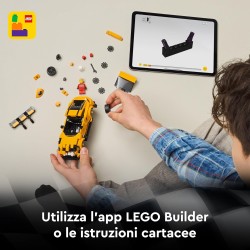 LEGO 77239 Speed Champions Super Car Porsche 911 GT3 RS - Modellino di Auto con Minifigure del Pilota - Macchina Giocattolo per