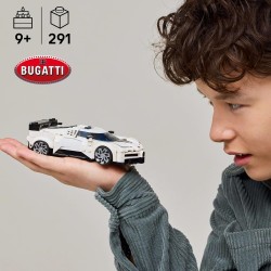 LEGO 77240 Speed Champions Hyper Sports Car Bugatti Centodieci - Modellino di Auto con Minifigure del Pilota - Macchina Giocatt