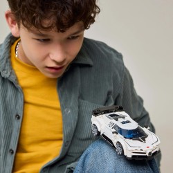 LEGO 77240 Speed Champions Hyper Sports Car Bugatti Centodieci - Modellino di Auto con Minifigure del Pilota - Macchina Giocatt