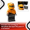 LEGO 77251 Speed Champions Auto da Corsa McLaren F1 Team MCL38 Macchina Giocattolo da Collezione con Minifigure del Pilota