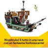 LEGO 31167 Creator 3 in 1 Villa Spettrale - Casa Giocattolo Interattiva che si Trasforma in Nave Fantasma o in Treno - Include 