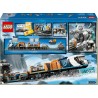 LEGO 60470 City Treno Espresso Artico degli Esploratori - Treno Giocattolo Telecomandato con Spazzaneve, Gru, 22 Binari, 6 Mini