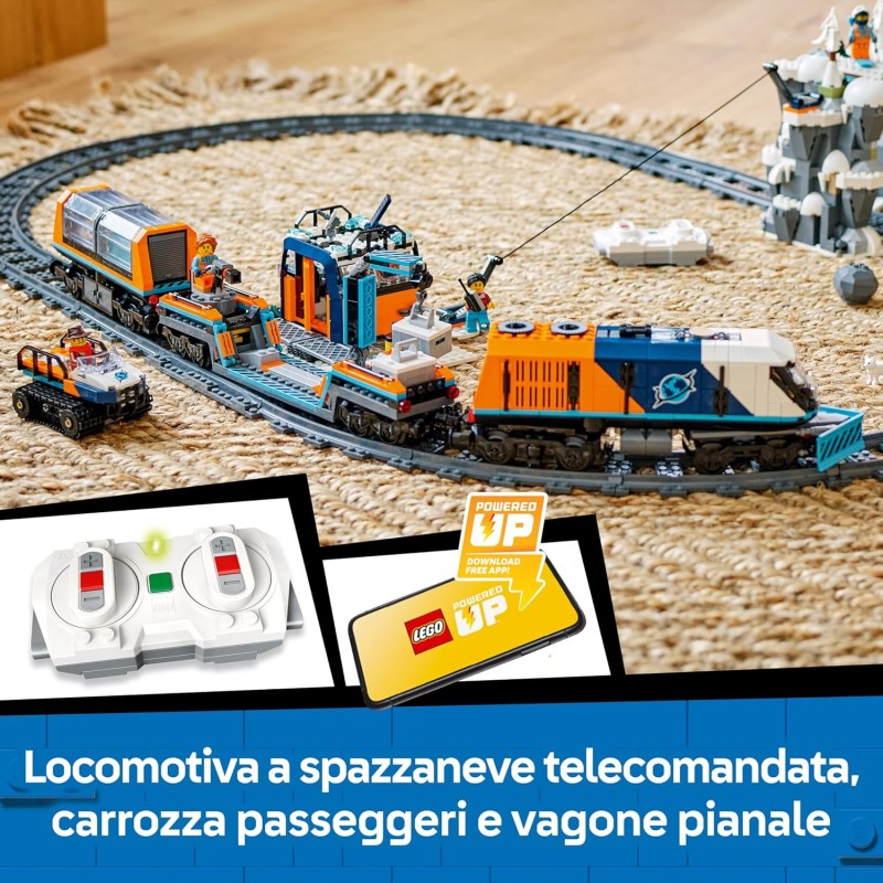 Trenino Lego City Telecomando Treno Lego Toys Center Trenino