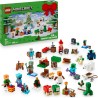LEGO 21280 Minecraft Calendario dell Avvento 2025 - Gioco per il Conto alla Rovescia di Natale con 24 Sorprese come Minifigure 