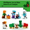 LEGO 21280 Minecraft Calendario dell Avvento 2025 - Gioco per il Conto alla Rovescia di Natale con 24 Sorprese come Minifigure 