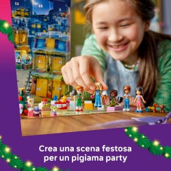 LEGO 42668 Friends Calendario dell Avvento 2025 - Giocattoli per il Conto alla Rovescia di Natale con 24 Sorprese, tra cui 5 Mi