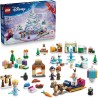 LEGO 43273 | Disney Frozen Calendario dell Avvento 2025 - Gioco da Principessa da Costruire - 24 Sorprese Natalizie come le Min