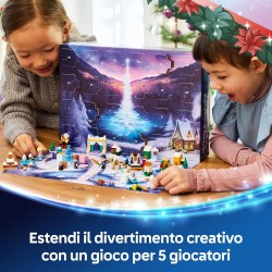 LEGO 43273 | Disney Frozen Calendario dell Avvento 2025 - Gioco da Principessa da Costruire - 24 Sorprese Natalizie come le Min