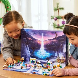 LEGO 43273 | Disney Frozen Calendario dell Avvento 2025 - Gioco da Principessa da Costruire - 24 Sorprese Natalizie come le Min