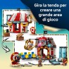 LEGO 75637 ONE PIECE La Tenda del Circo di Bagy il Clown - Giocattolo Interattivo con 4 Minifigure tra cui Luffy, Nami e Zoro, 