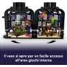 LEGO 76784 Wednesday Fiore di Dalia Nero Giocattolo - Modellino Apribile da Gioco e da Esposizione con 2 Mini Bamboline e Acces