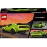 LEGO 77237 Speed Champions Sports Car Dodge Challenger SRT Hellcat - Modellino di Auto da Corsa con Minifigure del Pilota
