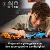 LEGO 77238 Speed Champions Lamborghini Revuelto e Huracán STO - Modellini di Auto da Corsa - Macchine Giocattolo con 2 Minifigu