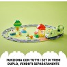 LEGO 10427 DUPLO Treno d’Avventura Interattivo - Giochi Didattici - con 14 Binari, Mattoncini Multifunzione con Suoni e 4 Perso
