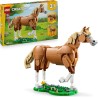 LEGO 31166 Creator 3 in 1 Cavallo Meraviglioso - Giocattolo con Animale Trasformabile in Orso o in Modello di Cervo Snodabile