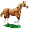 LEGO 31166 Creator 3 in 1 Cavallo Meraviglioso - Giocattolo con Animale Trasformabile in Orso o in Modello di Cervo Snodabile