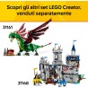 LEGO 31166 Creator 3 in 1 Cavallo Meraviglioso - Giocattolo con Animale Trasformabile in Orso o in Modello di Cervo Snodabile