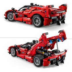 LEGO 42212 Technic Ferrari FXX K Macchina Giocattolo - Modello di Auto da Corsa per il Gioco e l Esposizione con Motore V12, Di