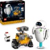 LEGO 43279 | Disney Pixar WALL-E e EVE - Kit di Modellismo per Adulti da Esposizione - Costruzione Fai da Te con i Personaggi d