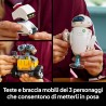 LEGO 43279 | Disney Pixar WALL-E e EVE - Kit di Modellismo per Adulti da Esposizione - Costruzione Fai da Te con i Personaggi d