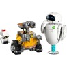 LEGO 43279 | Disney Pixar WALL-E e EVE - Kit di Modellismo per Adulti da Esposizione - Costruzione Fai da Te con i Personaggi d