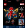 LEGO 76326 | Marvel Busto di Iron Spider-Man - Modellino da Esposizione per Adulti con 2 Braccia Mobili, Testa Girevole e Minif
