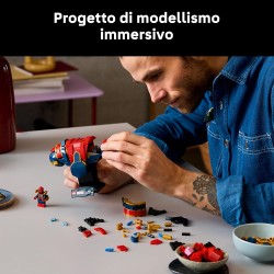 LEGO 76326 | Marvel Busto di Iron Spider-Man - Modellino da Esposizione per Adulti con 2 Braccia Mobili, Testa Girevole e Minif